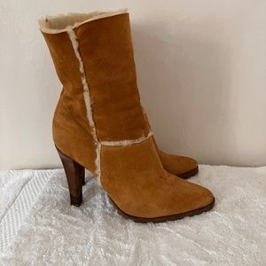 Casadei Shearling Boots